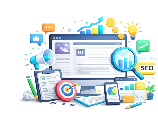 Digital marketing and SEO tools for business growth and online success.